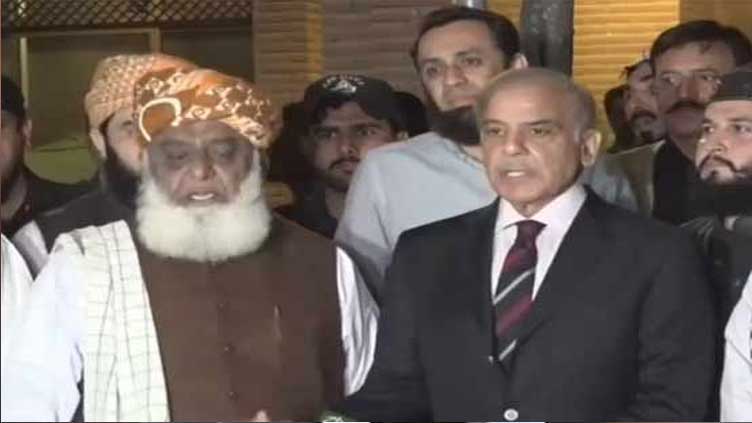 Shehbaz, Fazl and others express satisfaction over SC's verdict