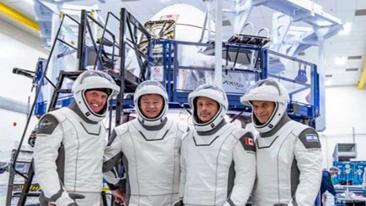 All-private astronaut team lifts off on landmark launch to space station