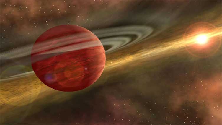 Gigantic Jupiter-like alien planet observed still 'in the womb'