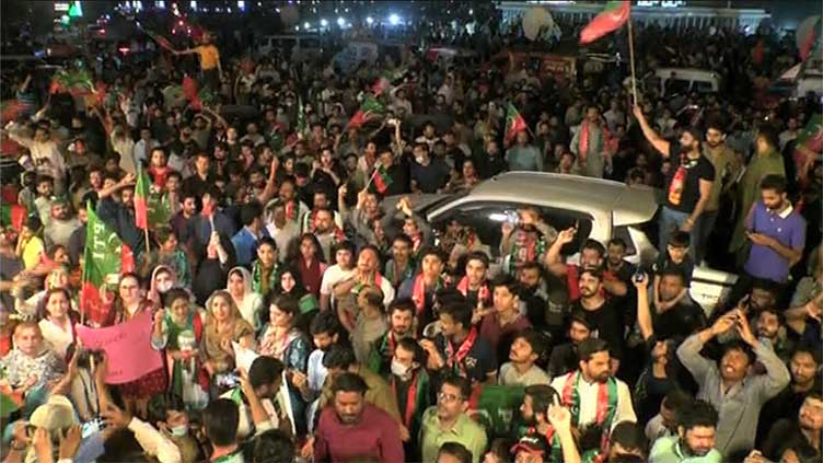 PTI workers stage massive rallies in support of ousted PM Imran Khan