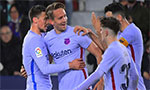 De Jong stoppage time header gives Barca victory over Levante