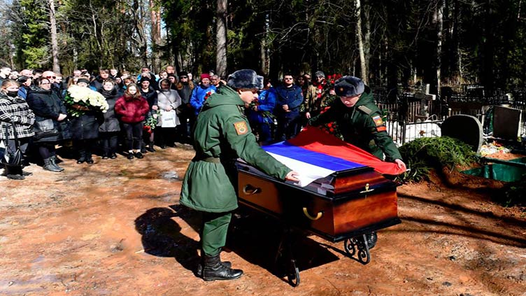 Russian town buries soldier born under Putin, killed in Ukraine
