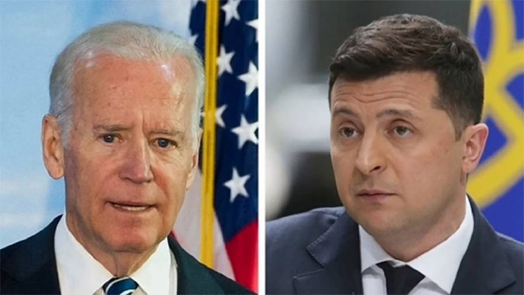 Biden, Zelensky discuss US support for Ukraine