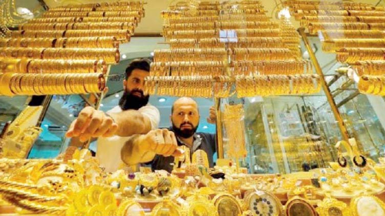 Gold prices increase Rs 350 to Rs 130,700 per tola