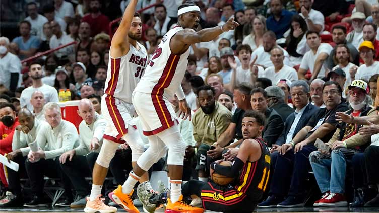 Butler's 45 lift Heat over Hawks, Grizzlies win in NBA playoffs