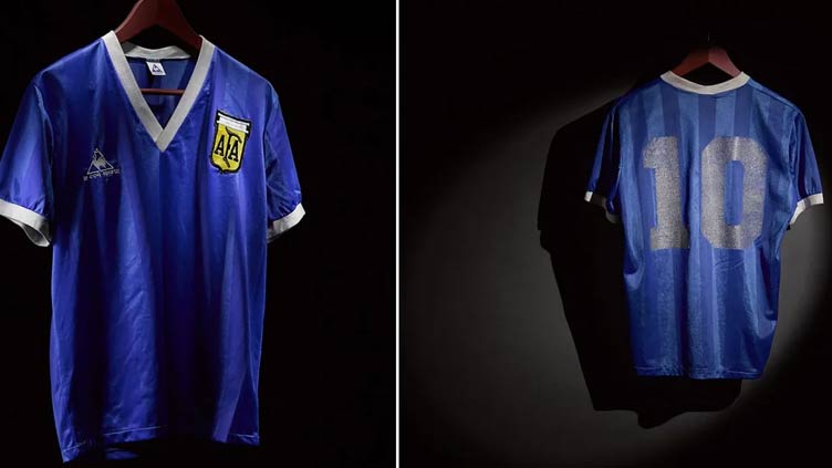 Maradona shirt auction opens with bid of $5 million