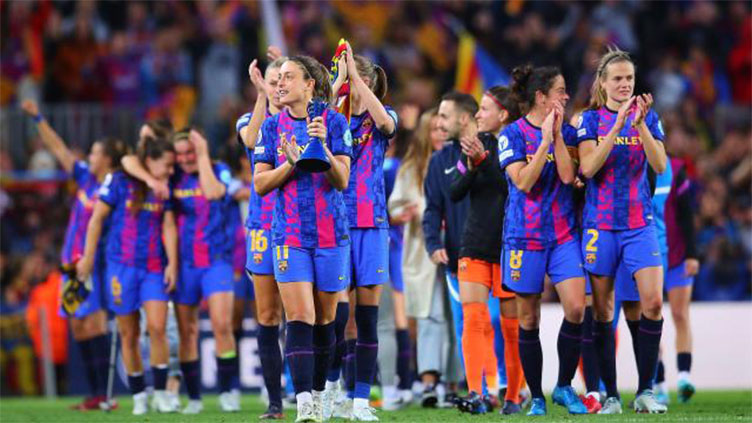 Barcelona crush Wolfsburg in Champions League before women's record crowd