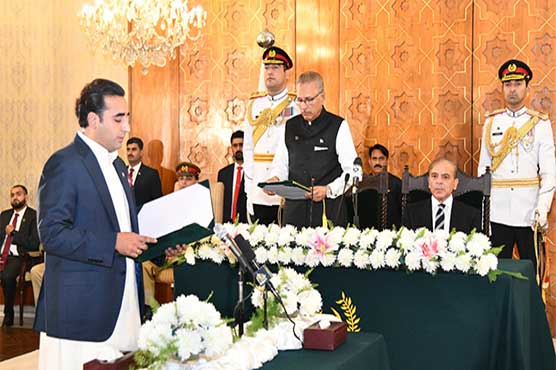 Bilawal Bhutto Zardari takes oath as federal minister