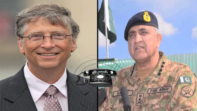 COAS Bajwa, Bill Gates discuss polio situation, COVID-19 in Pakistan