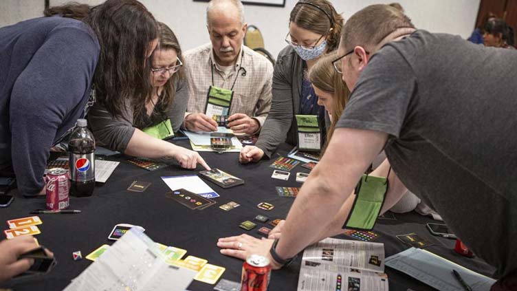 Intelligence gathering: Mensa members test new board games