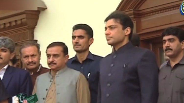 Hamza Shahbaz presented guard of honor at CM House