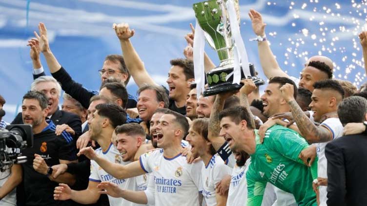 Real Madrid win 35th Spanish La Liga title