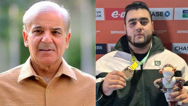 PM appreciates Pak weightlifter for winning good medal