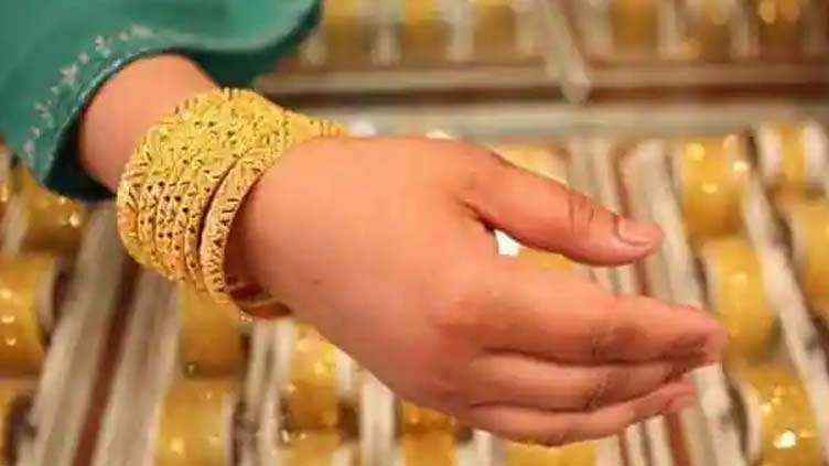 Gold price decline by Rs1,300 to Rs141,900 per tola