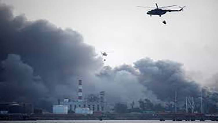 Cuba fuel depot blaze 'under control'