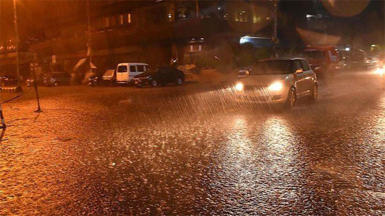 Parts of Karachi without electricity after heavy monsoon rain