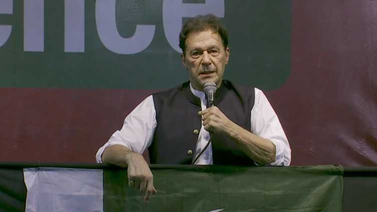 I want friendship with US but not slavery, Imran Khan addresses rally in Lahore