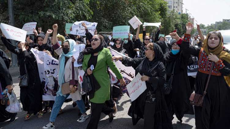 EU scolds Taliban after crackdown on women's rally