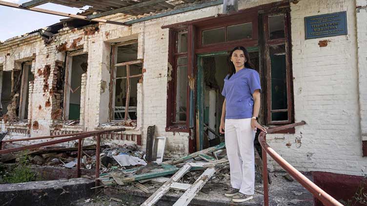 Doctors stay in Ukraine's war-hit towns: 'People need us'