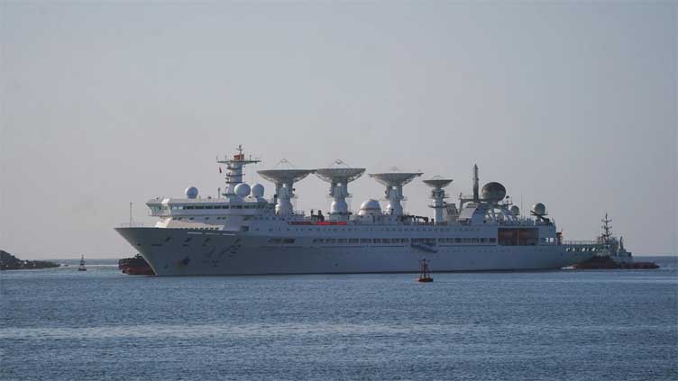  Chinese military ship leaves Sri Lanka after controversial visit