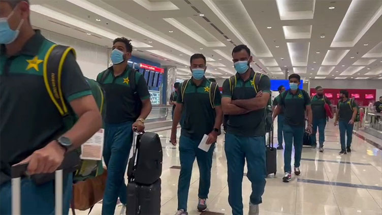 Asia Cup: Pakistan cricket team reach Dubai from Amsterdam