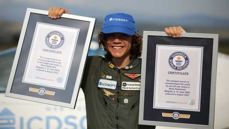  British-Belgian teen becomes youngest person to fly solo around the world