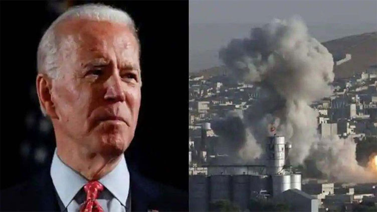 US strikes in Syria aimed at Iran-backed forces: Biden