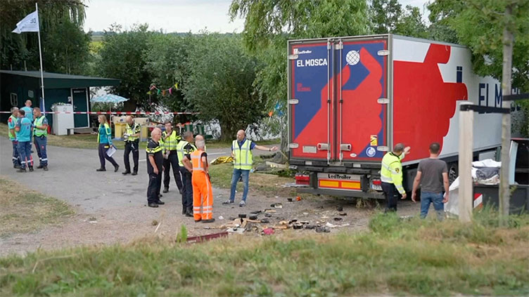 6 dead as truck ploughs into Dutch village barbecue