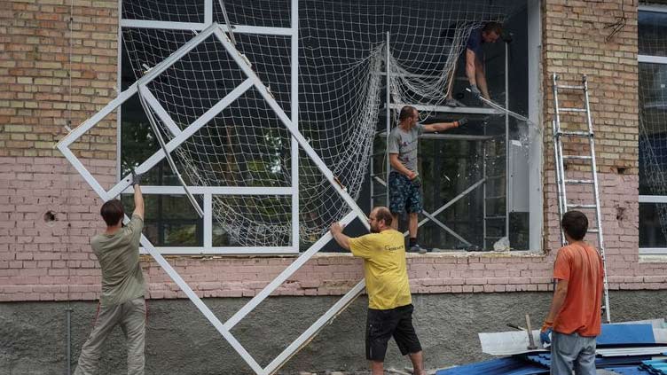 Ukraine's schools race to build bomb shelters before term starts