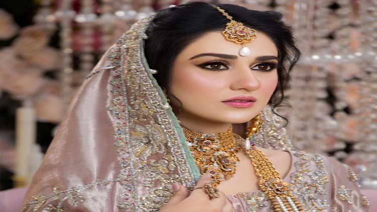 'Sarah Khan's latest bridal photoshoot worth gold'