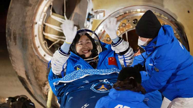  Chinese astronauts return to earth after 'successful' six-month mission