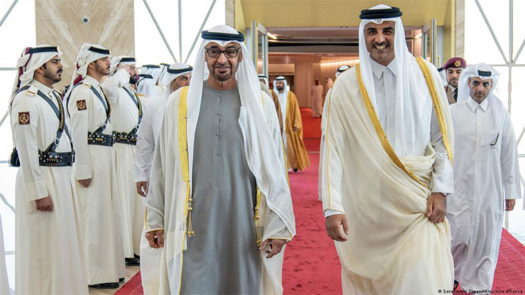 UAE leader visits Qatar for first time since blockade