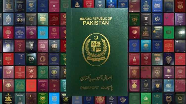 Pakistani passport ranked fourth weakest in world