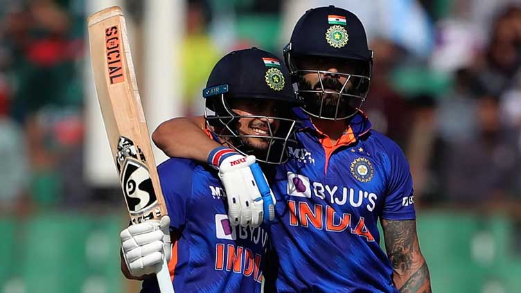 India's Kishan smashes quickest ODI double hundred in consolation win