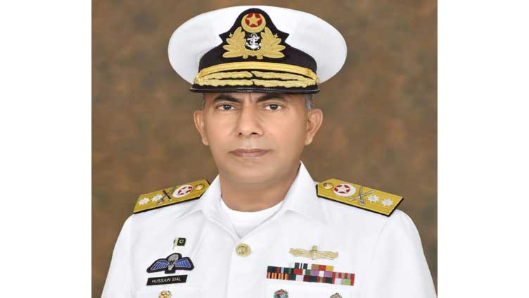  Commodore Hussain Sial promoted to rank of Rear Admiral