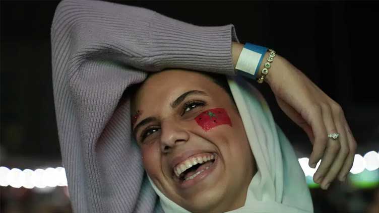  Morocco's World Cup streak brings a joyful Arab embrace