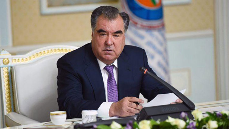 Tajikistan president Emomali Rahmon in Pakistan on two-day visit