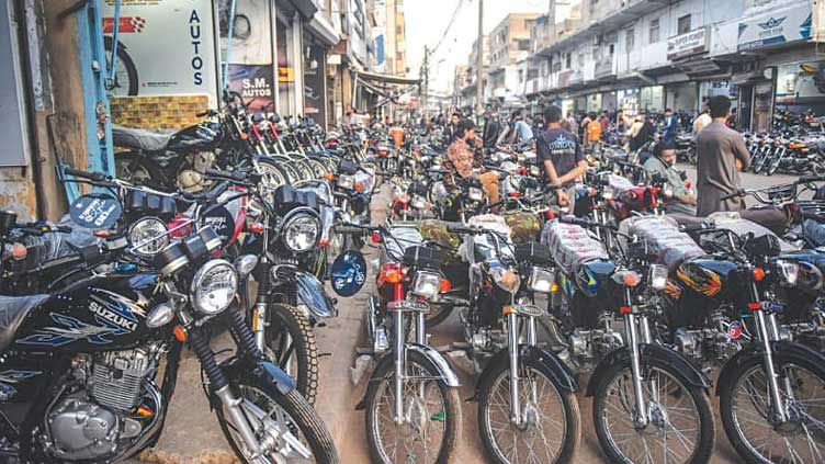 Motorbike, three-wheeler sales decline by 34.24pc in 5 months