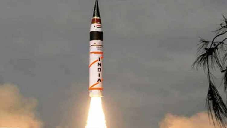 India test-fires indigenous nuclear capable missile  