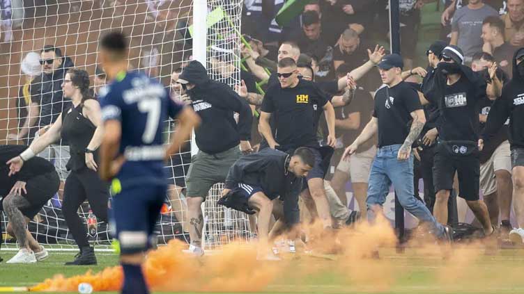 Melbourne soccer match abandoned after goalkeeper attacked