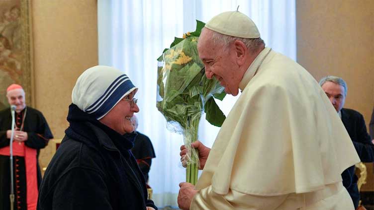  Pope marks 86th birthday giving awards for charity