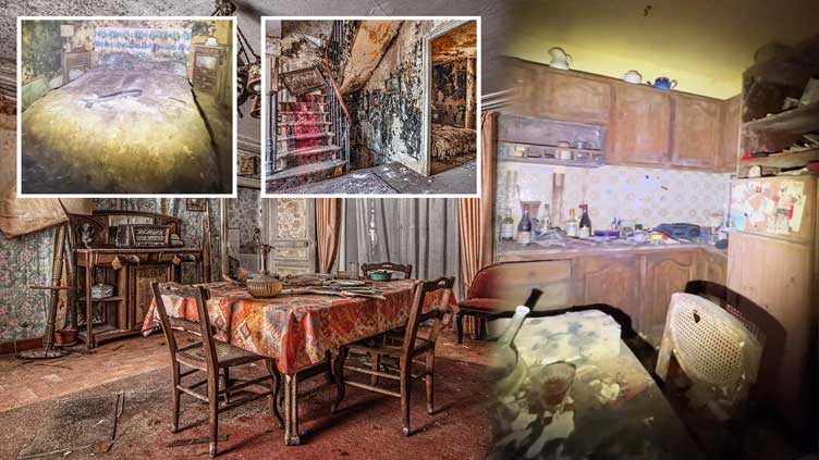 Abandoned 'horror movie-style' house discovered