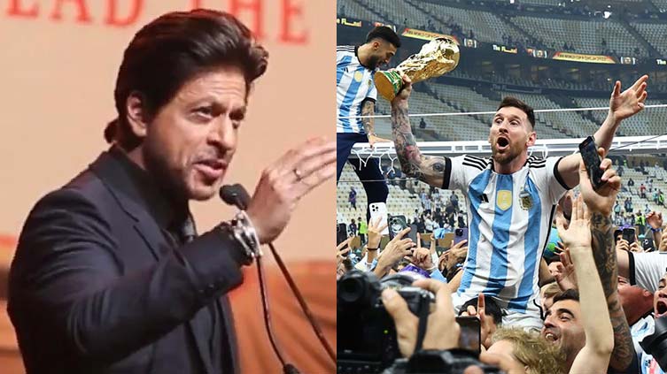 Shah Rukh Khan lavishes praise on Messi