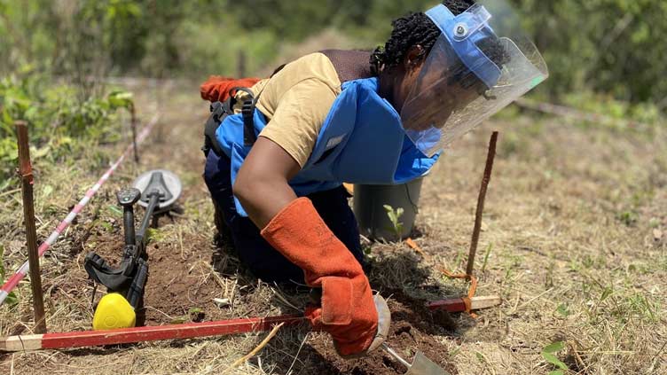 Zimbabwe's women deminers sweep away fear and stereotypes