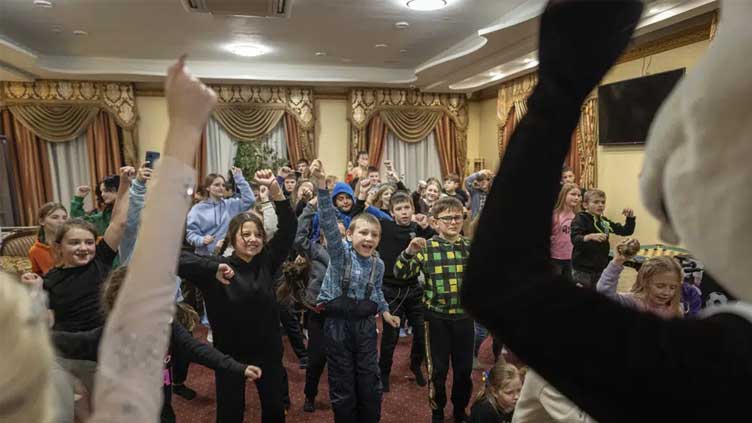  On the holidays, efforts to distract Ukrainian kids from war