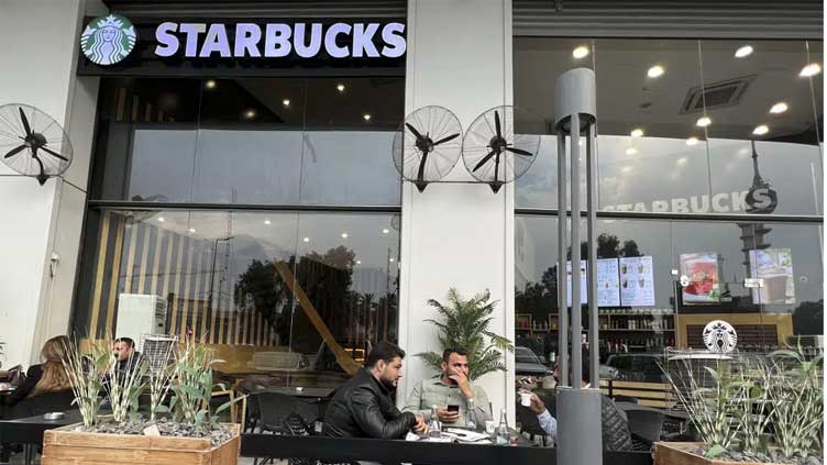  Real coffee, but a fake 'Starbucks' in piracy-ridden Iraq