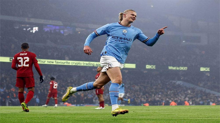 Man City knock out holders Liverpool in League Cup thriller