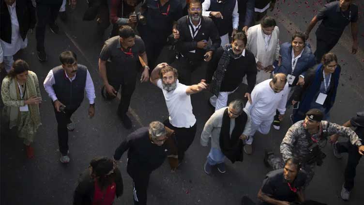  India opposition's 'unity march' against hate enters capital