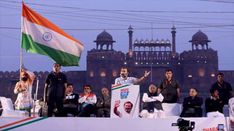 Rahul Gandhi's cross-India march reaches capital city Delhi