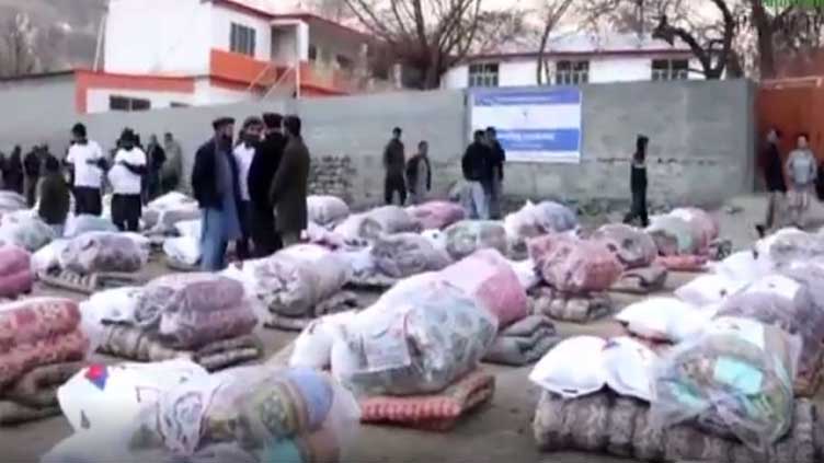 China-Pakistan Youth Community distributes relief supplies among flood-hit people in GB